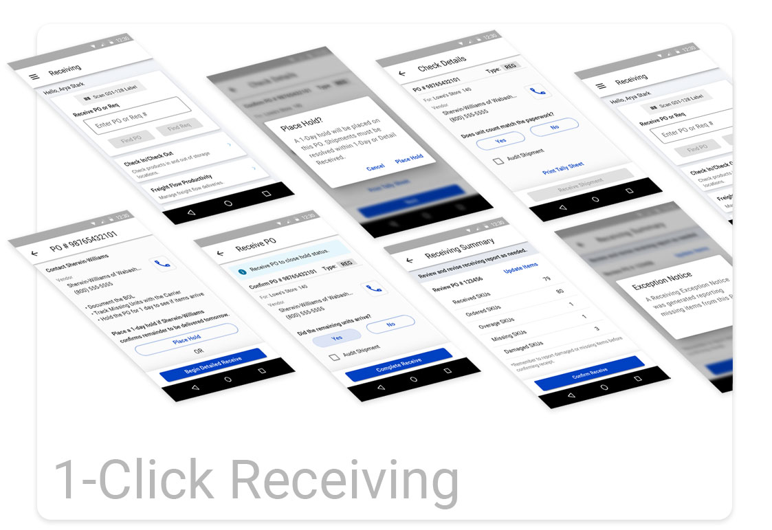 ASN 1-Click Receiving